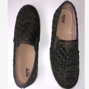 Green Quilted Sneakers